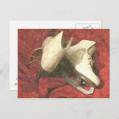 残りの郵便はがきでアイススケートします ポストカード (正面/裏面)