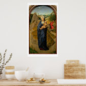 残りの飛行中のエジプトへのフライト(油パネル) ポスター (キッチン)