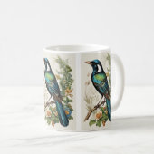 残りの鳥 コーヒーマグカップ (正面右)