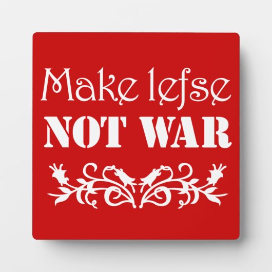 残りを戦争のプラークにせずに残す フォトプラーク (正面)