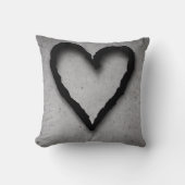 残りハート01 クッション (正面)