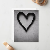 残りハート01 ノートカード (正面/裏面インサイチュ)