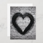 残りハート02 ノートカード (正面/裏面)