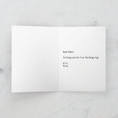 残り感謝状グリーティングカード カード (内部)