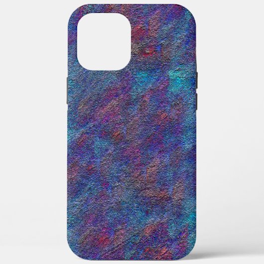残り物のスプレーの水絵を描色と赤の跳ね Case-Mate iPhoneケース (裏面)