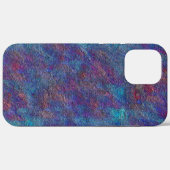 残り物のスプレーの水絵を描色と赤の跳ね Case-Mate iPhoneケース (裏面 (横))
