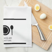 残り物はキッチンタオルを冷やすための物だ キッチンタオル (四つ折り)