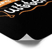 残り物は感謝祭のディナーウェアを冷やすために ポスター (角)