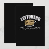 残り物は敗者のためのもの 面白い感謝祭 ノベル シーズンカード (正面/裏面)