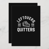 残り物は敗者のもの 感謝祭のパンプキンパイ シーズンカード (正面/裏面)