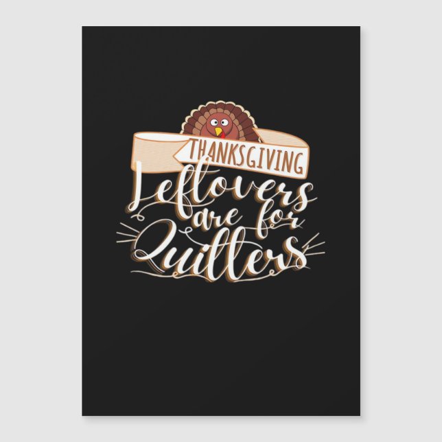 残り物は敗者のもの、面白い感謝祭 (正面)