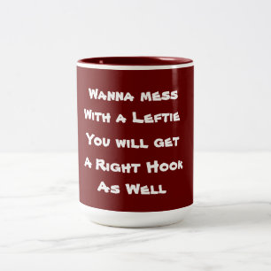 残り物を使って散らかすな ツートーンマグカップ