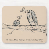 残り物 マウスパッド (正面)