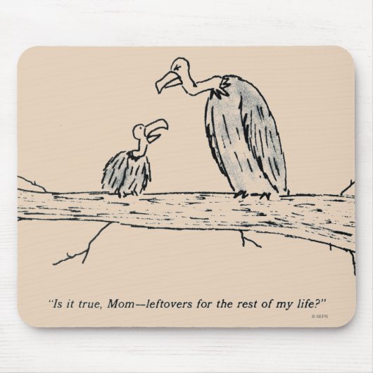 残り物 マウスパッド (正面)