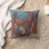 残り-枕のMeerkats クッション (ブランケット)