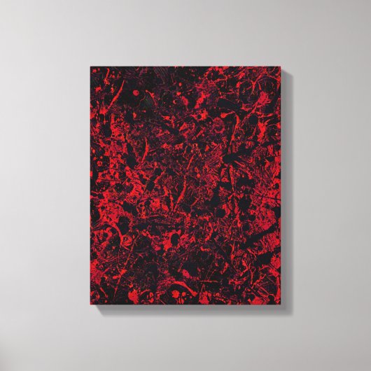 残余No. 1抽象芸術キャンバス印刷 キャンバスプリント (正面)