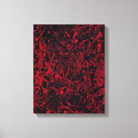 残余No. 1抽象芸術キャンバス印刷 キャンバスプリント (正面)