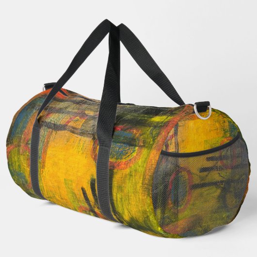 「残光の中心」 ダッフルバッグ (右コーナー)