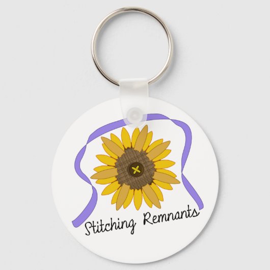 残党ロゴのステッチ キーホルダー (正面)