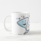 残存物のマグ コーヒーマグカップ (左)