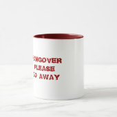 残存物は遠くにに行きます マグカップ (中央)