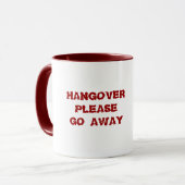 残存物は遠くにに行きます マグカップ (正面左)