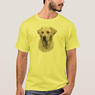 残存物2のイエロー・ラブラドール・レトリーバーのTシャツ Tシャツ