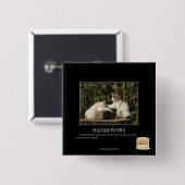 残存物 缶バッジ (正面&裏面)