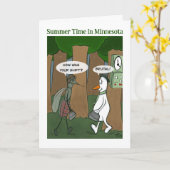 残忍なグリーティングカード カード (黄色い花)