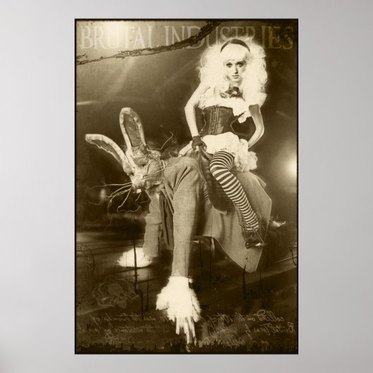 残忍な国のアリス ポスター (正面)