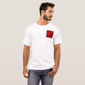 残忍な男、致命的な男 Tシャツ (正面フル)