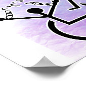 残念だ！ – 障害Tシャツ ポスター (角)