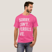 残念ながらゲルビルス・バイ Tシャツ (正面フル)