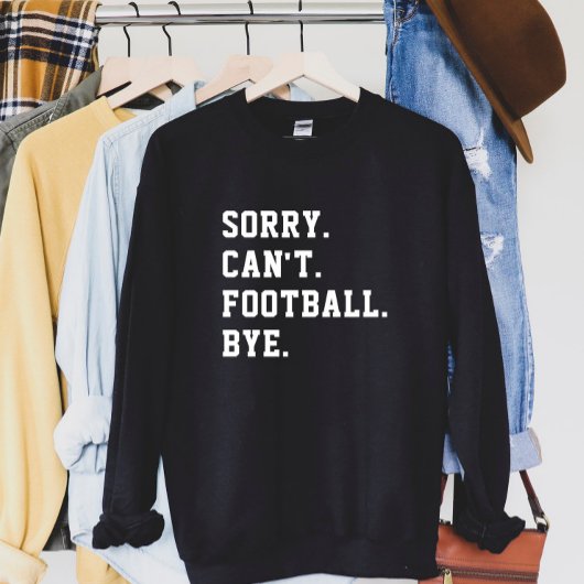 残念ながらサッカーバイサッカーゲームデー スウェットシャツ