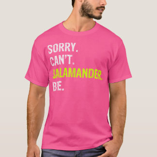 残念ながらサラマンダー・バイ Tシャツ