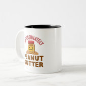 残念ながらピーナッツバターオランダ ツートーンマグカップ (正面左)