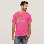 残念ながらポロバイを水にできない Tシャツ (正面フル)