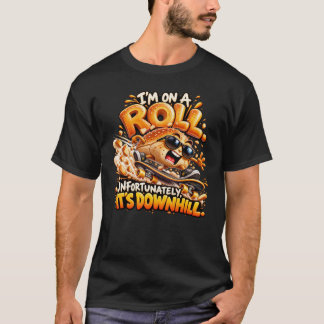 残念ながら下り坂です Tシャツ