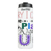 残念ながら出来ない:Pugの計画が待っている! タンブラー (正面)