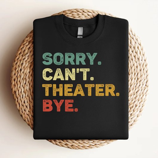 残念ながら劇場バイレトロ劇場愛好家 Tシャツ