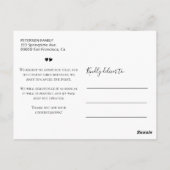 残念ながら白黒キャンセル延期 ポストカード (裏面)