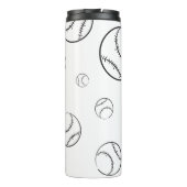 残念ながら野球のバイバイ野球おもしろいの試合愛好家 タンブラー (裏面)