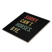 残念ながら馬のバイII タイル (側面)