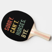 残念ながら馬のバイII 卓球ラケット (横)