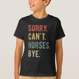 残念ながら馬のバイII Tシャツ