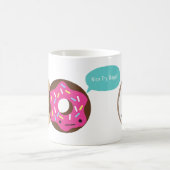 残念なベーゲル、ドーナツのマグだけ コーヒーマグカップ (中央)