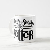 残念なマグがあないで下さい コーヒーマグカップ (正面左)