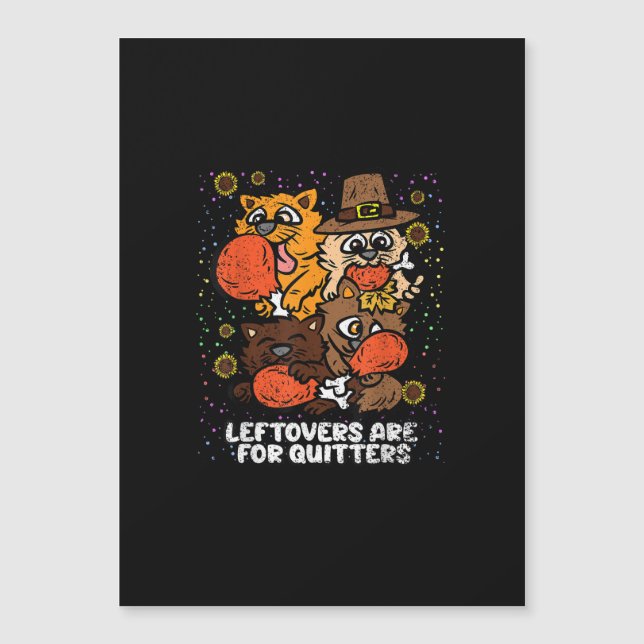 残念な人々のための残り物 感謝祭の面白い (正面)