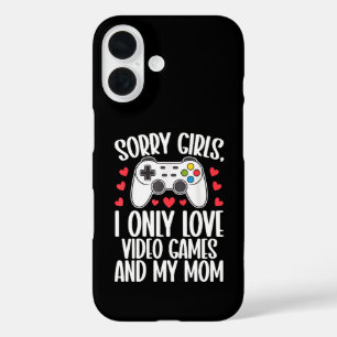 残念な女の子の私はビデオゲームと私の母だけが大好き iPhone 16ケース