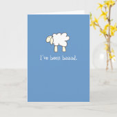 残念な子ヒツジ カード (黄色い花)